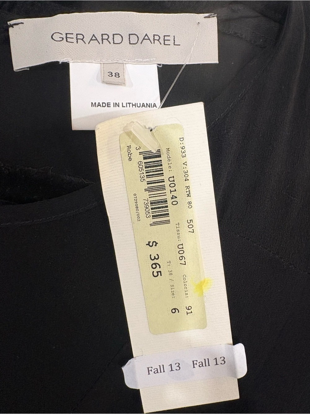 ✨ GÉRARD DAREL PARIS BLACK DRESS — NWT ✨